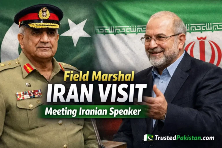 Field Marshal Iran Visit Meeting Iranian Speaker | trustedpakistan.com