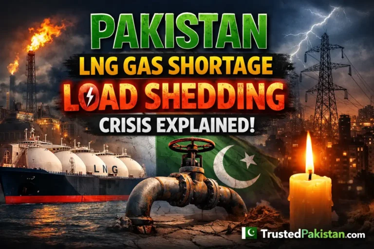 Pakistan LNG Gas Shortage Load Shedding Crisis | trustedpakistan.com